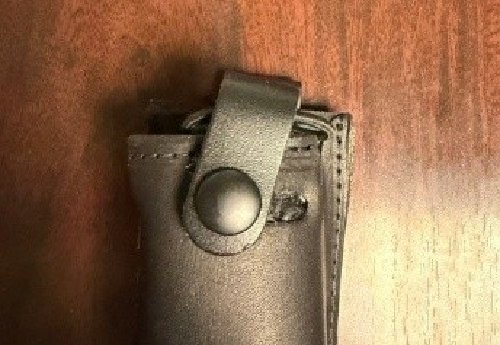 Boston Leather Panasonic Microphone Belt Clip Holder