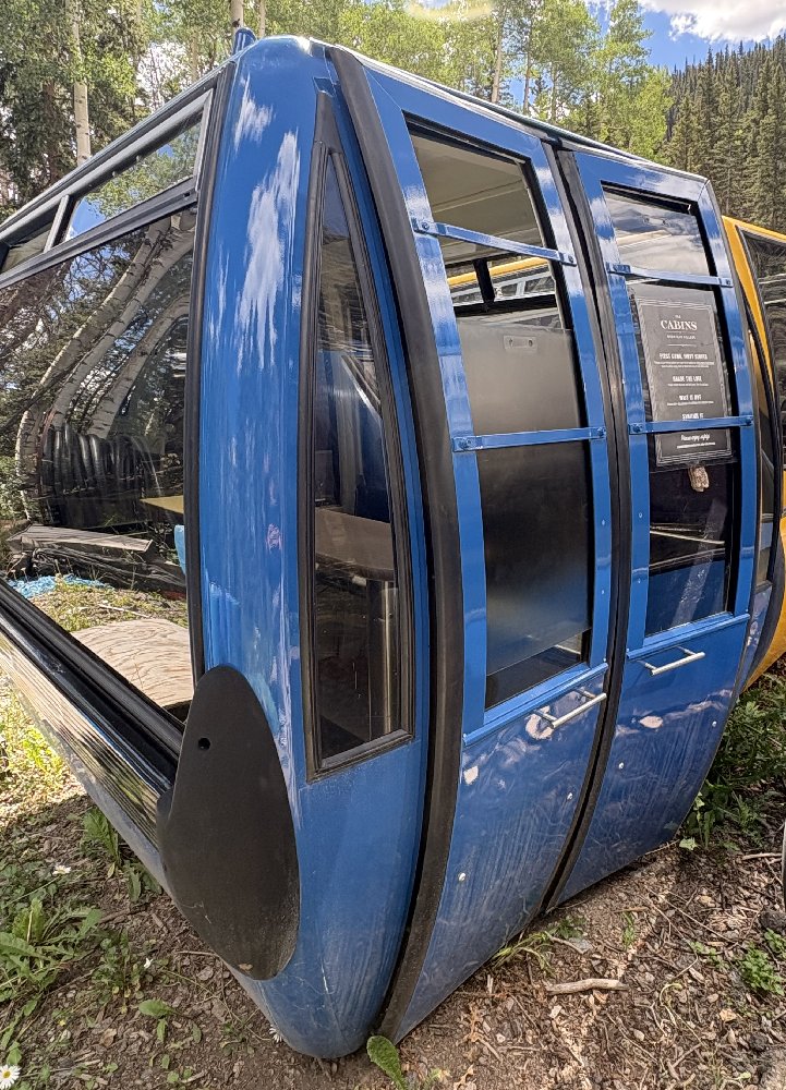 Swiss-made CWA Omega S Models Gondola Cabin- Blue 2