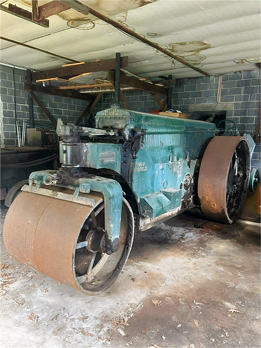 1936 Buffalo Springfield 10 Ton 3 Wheel Roller