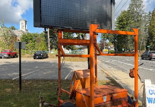 Precision Solar Sign Board
