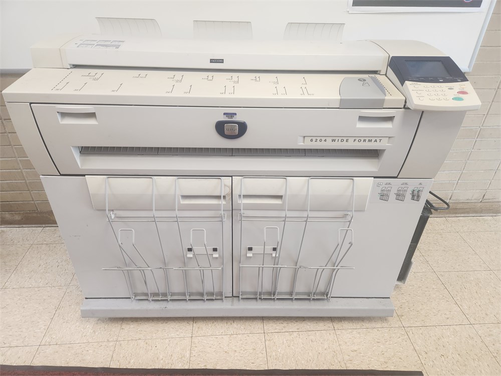 Used Xerox 6204 Wide Format Plotter | Municibid