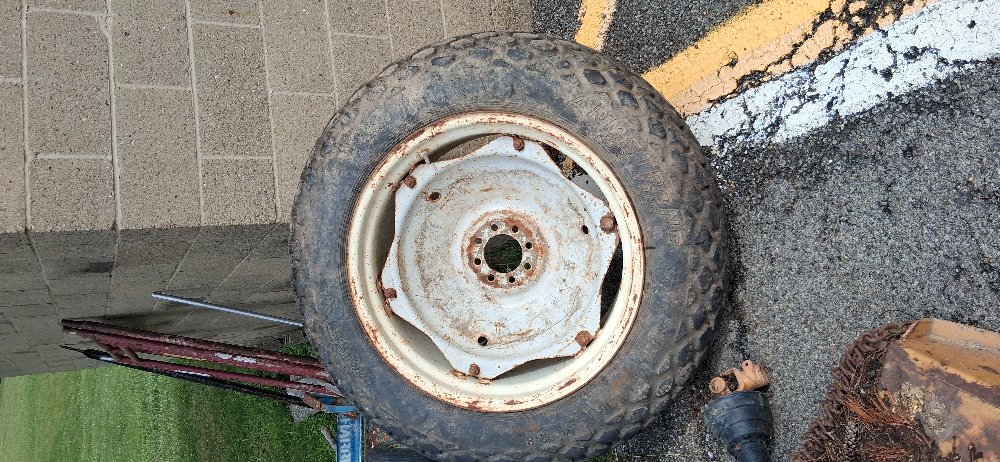 Ford Tractor Tire & Rim