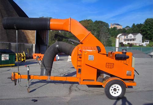 ODB Tow-Behind Leaf Vacuum