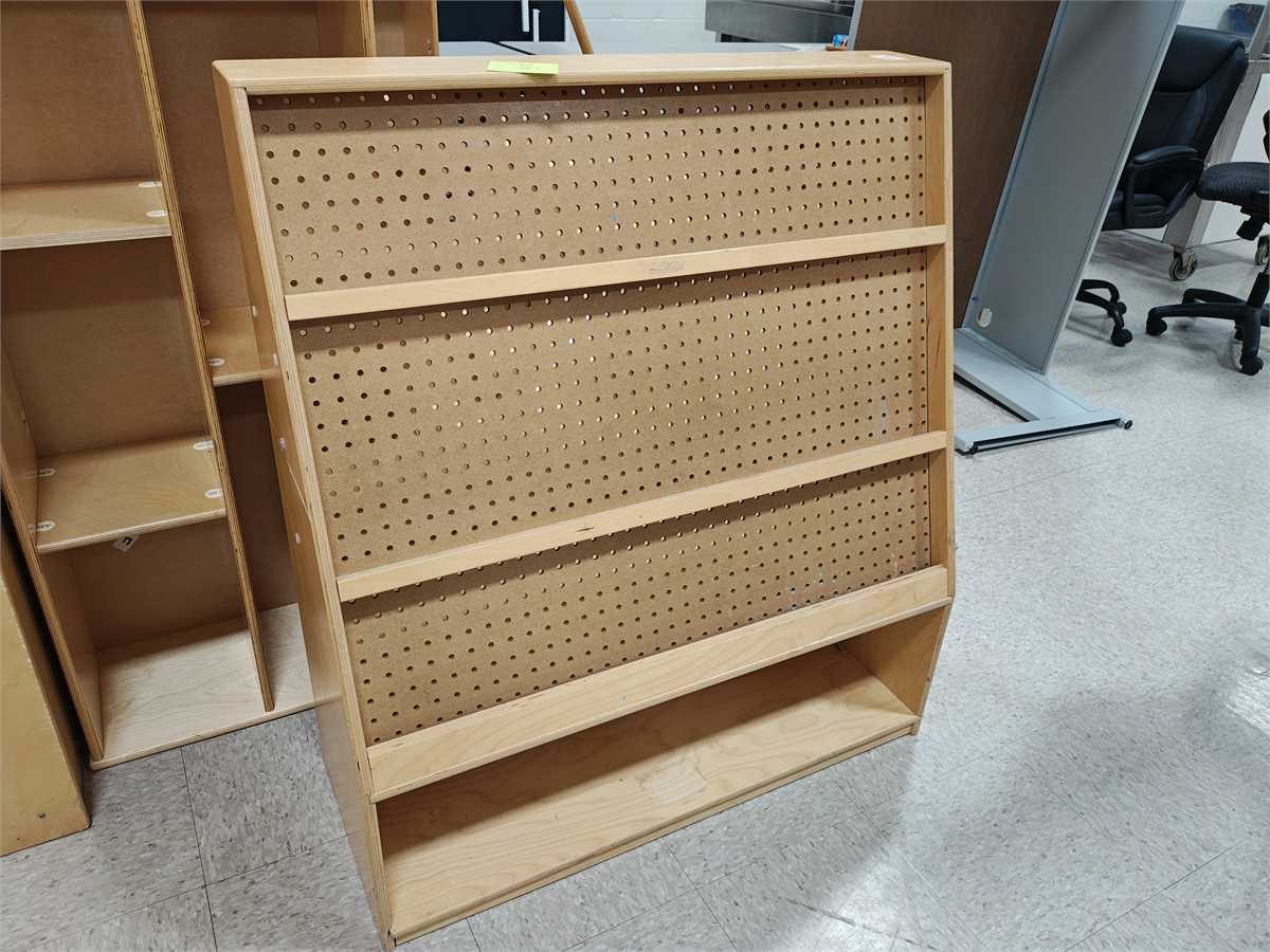 Wooden Book Display